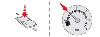 Citroen C4. Kit de reparação provisória de furos de pneus